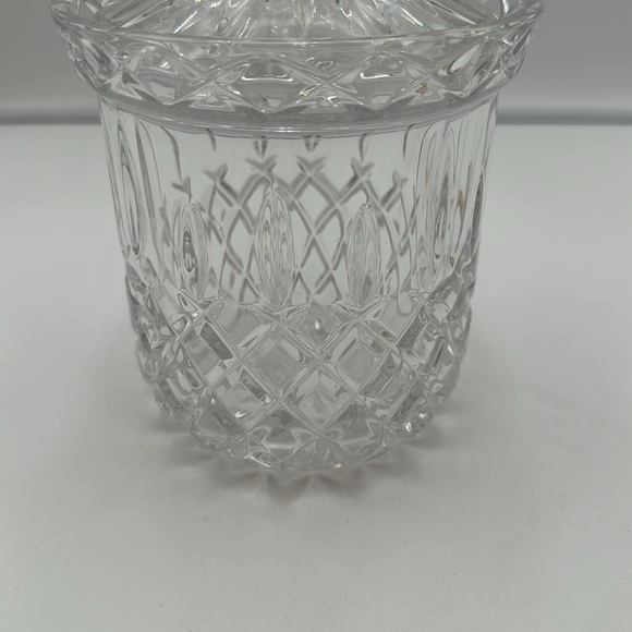 Gorham Crystal King Edward Biscuit Barrel with Lid - Picture 9 of 16